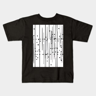 Lines and Dots Kids T-Shirt